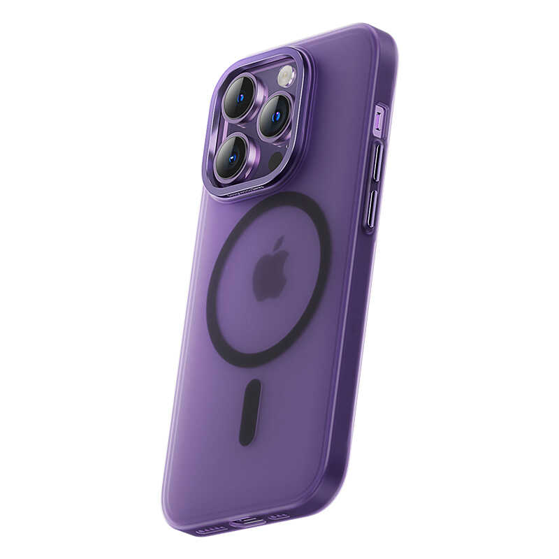 Bal-z Apple iPhone 14 Plus Kılıf Wireless Şarj Destekli Benks Yeni Seri Magnetik Haze Kapak