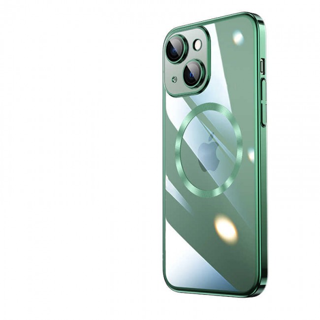 Apple iPhone 14 Plus Kılıf Wireless Şarj Özellikli Sert PC Zore Riksos Magsafe Kapak Apple iPhone 14 Plus Kılıf Wireless Şarj Özellikli Sert PC Zore Riksos Magsafe Kapak