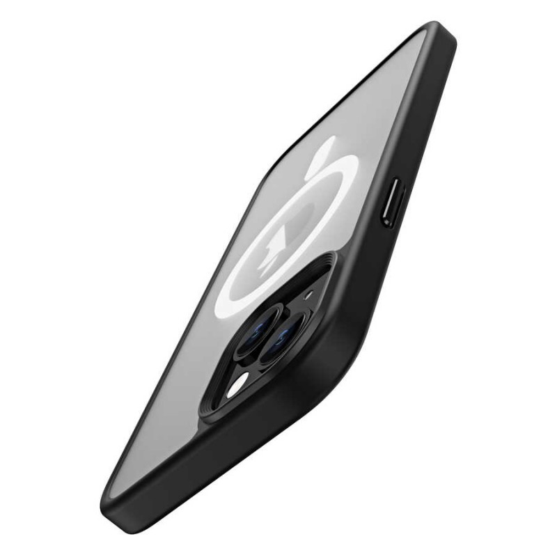 Bal-z Apple iPhone 14 Plus Kılıf Wireless Şarj Özellikli  Hibrit M-safe Kapak