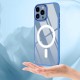 Apple iPhone 14 Plus Kılıf Wireless Şarj Özellikli Zore Krom Magsafe Silikon Kapak Apple iPhone 14 Plus Kılıf Wireless Şarj Özellikli Zore Krom Magsafe Silikon Kapak