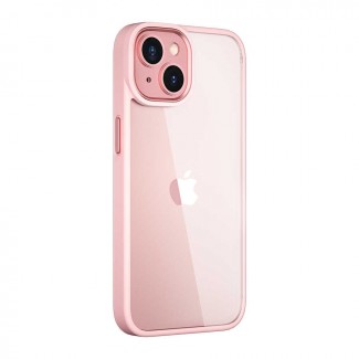 Apple iPhone 14 Plus Kılıf Wiwu VCC-104 Lens Korumalı Renkli Kenar Arkası Şeffaf Vivid Clear Kapak Apple iPhone 14 Plus Kılıf Wiwu VCC-104 Lens Korumalı Renkli Kenar Arkası Şeffaf Vivid Clear Kapak