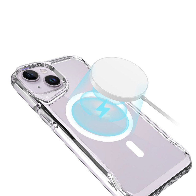 Bal-z Apple iPhone 14 Plus Kılıf  M-safe Şarj Özellikli T-Max M-safe Kapak