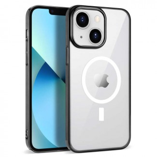 Apple iPhone 14 Plus Kılıf Zore Wireless Şarj Özellikli Pixel M-safe Kapak Apple iPhone 14 Plus Kılıf Zore Wireless Şarj Özellikli Pixel M-safe Kapak