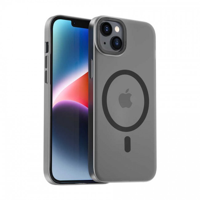 Apple iPhone 14 Plus Wiwu Frosted Magnetic Buzlu Sert PC Kapak Apple iPhone 14 Plus Wiwu Frosted Magnetic Buzlu Sert PC Kapak