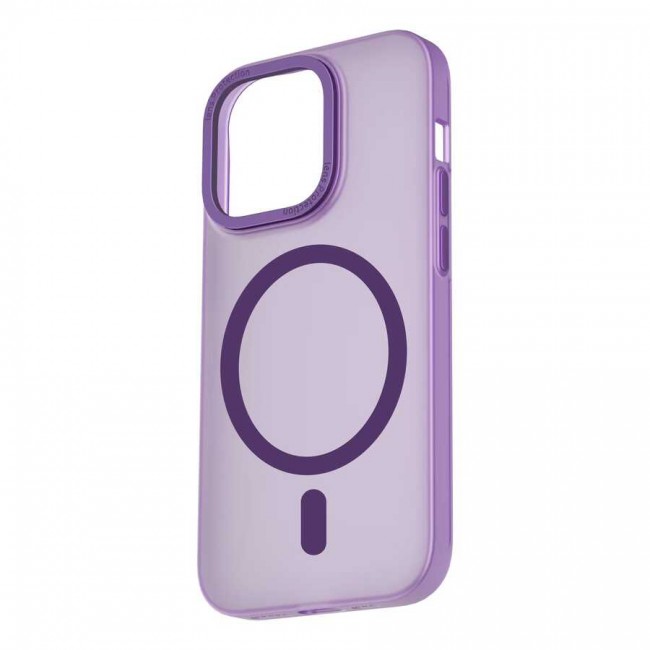 Apple iPhone 14 Plus Wiwu Frosted Magnetic Buzlu Sert PC Kapak Apple iPhone 14 Plus Wiwu Frosted Magnetic Buzlu Sert PC Kapak