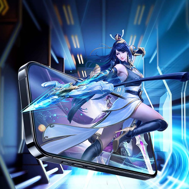 Bal-z Apple iPhone 14 Pro Benks Gaming Anti-Dust Toz Önleyici Mat Cam Ekran Koruyucu