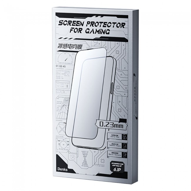 Apple iPhone 14 Pro Benks Gaming Anti-Dust Toz Önleyici Mat Cam Ekran Koruyucu Apple iPhone 14 Pro Benks Gaming Anti-Dust Toz Önleyici Mat Cam Ekran Koruyucu
