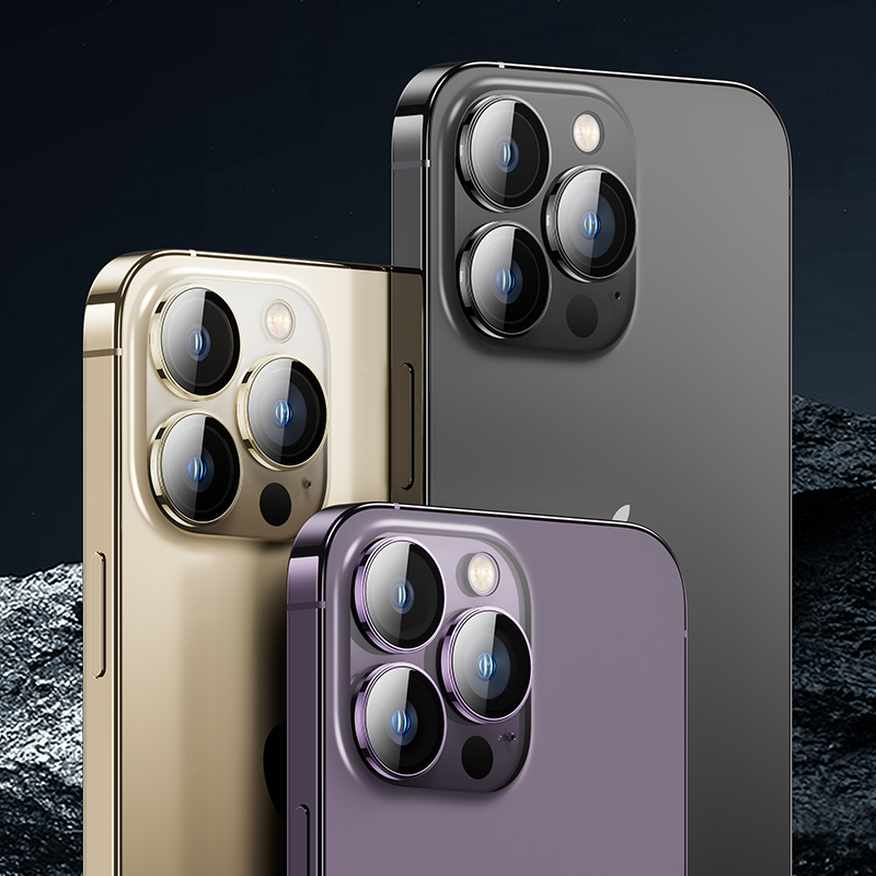 Bal-z Apple iPhone 14 Pro ​Benks King Kong PVD Kamera Lens Koruyucu