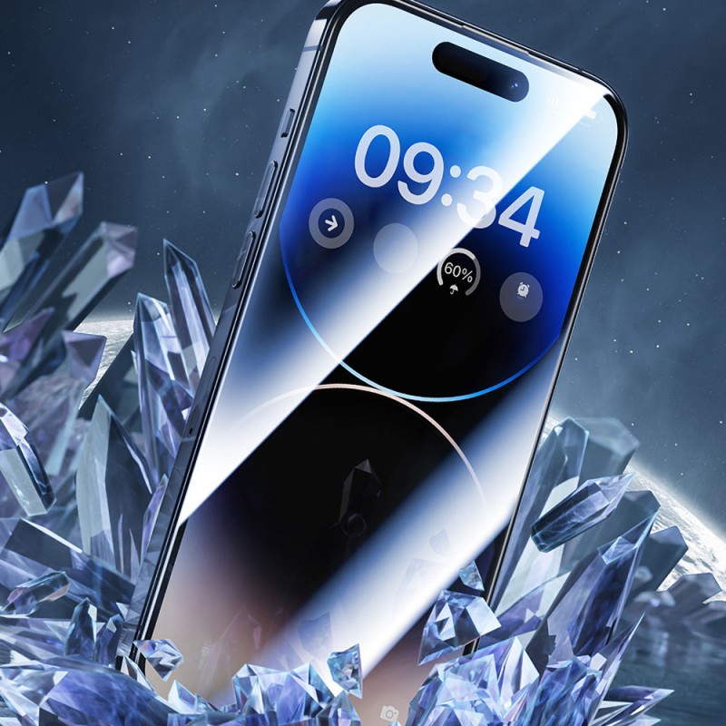 Bal-z Apple iPhone 14 Pro Benks V Pro Safir Coating Ekran Koruyucu + Kolay Uygulama Aparatlı