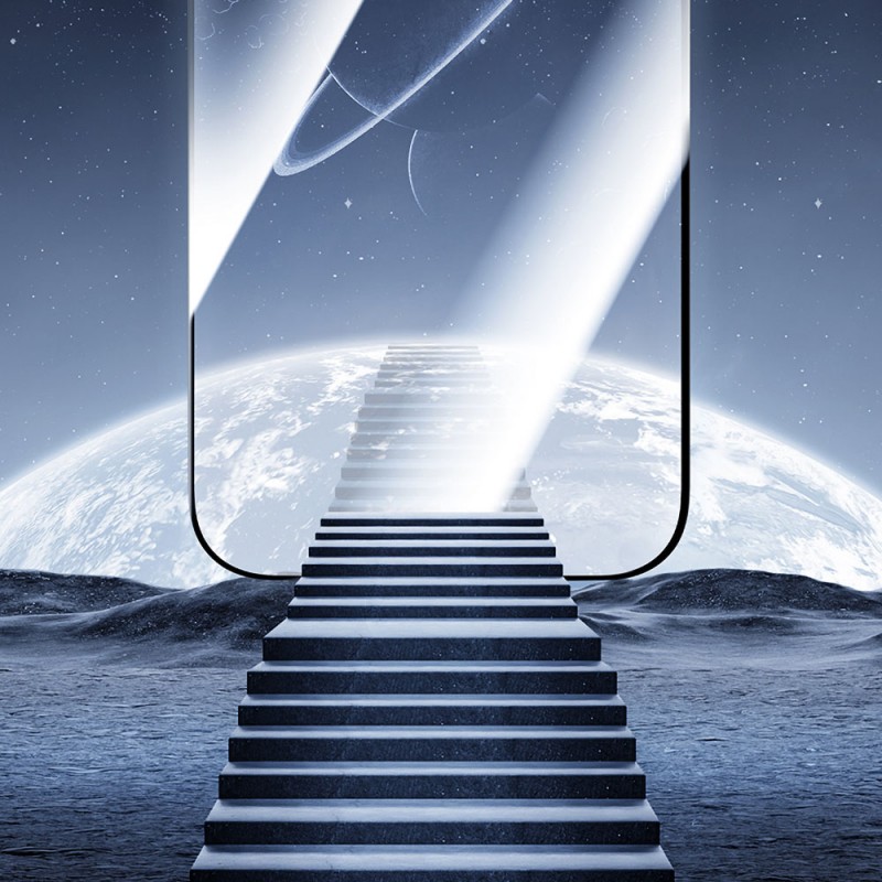 Bal-z Apple iPhone 14 Pro Benks V Pro Safir Coating Ekran Koruyucu + Kolay Uygulama Aparatlı