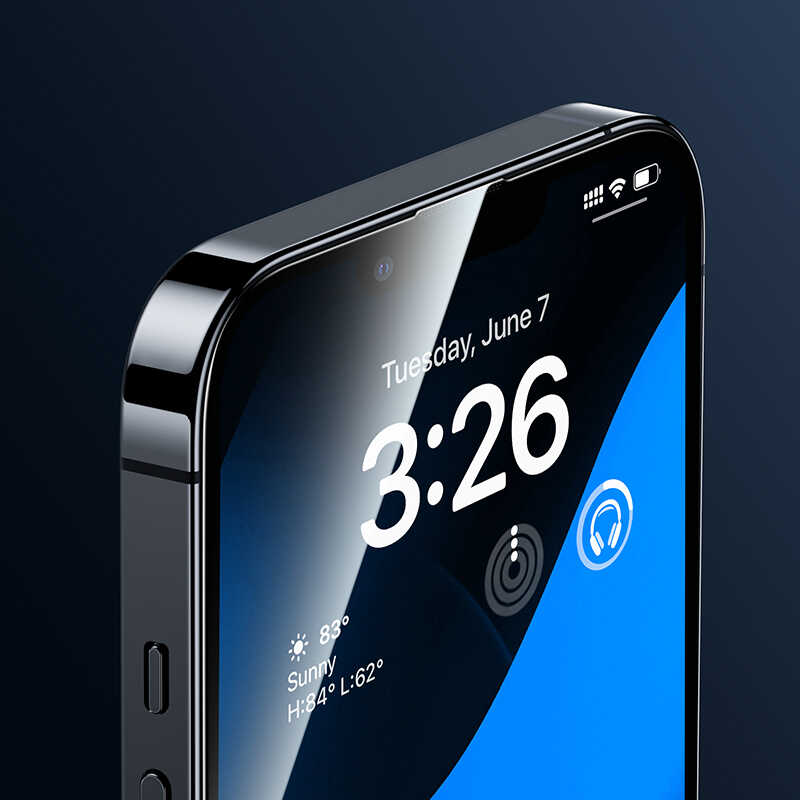 Bal-z Apple iPhone 14 Pro Benks Warrior Safir Coating Cam Ekran Koruyucu