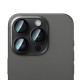 Apple iPhone 14 Pro CaseWorld Alloy Serisi Oleofobik Anti Reflective Kamera Lens Koruyucu