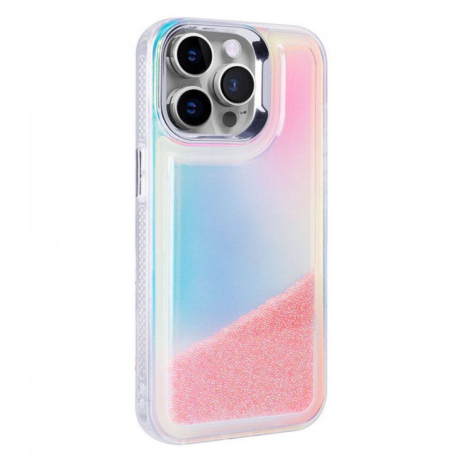 Apple iPhone 14 Pro Kılıf Airbagli Renkli Arka Yüzey Boncuk Tasarımlı Zore Kumul Kapak Apple iPhone 14 Pro Kılıf Airbagli Renkli Arka Yüzey Boncuk Tasarımlı Zore Kumul Kapak