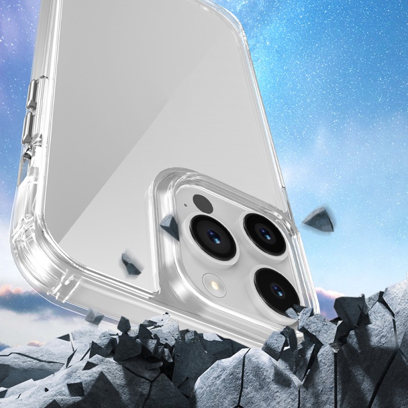 Bal-z Apple iPhone 14 Pro Kılıf Airbagli Takılabilir Askı Aparatlı Zore Snap Silikon Kapak