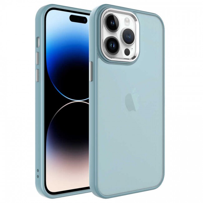 Apple iPhone 14 Pro Kılıf Buzlu Sert PC Zore May Kapak Apple iPhone 14 Pro Kılıf Buzlu Sert PC Zore May Kapak