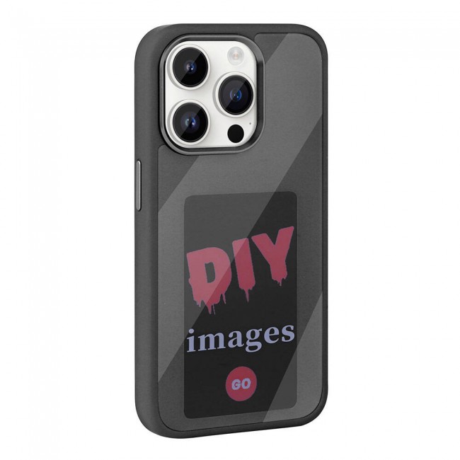 Apple iPhone 14 Pro Kılıf Ekranı Yansıtan Zore Akıllı NFC Kapak Apple iPhone 14 Pro Kılıf Ekranı Yansıtan Zore Akıllı NFC Kapak