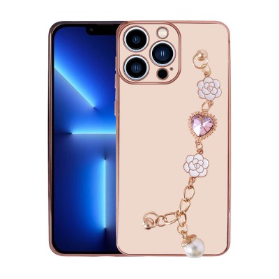 Bal-z Apple iPhone 14 Pro Kılıf El Tutamaçlı Kamera Korumalı  Taka Silikon Kapak