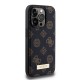 Apple iPhone 14 Pro Kılıf Guess Magsafe Şarj Özellikli PU Deri Desenli Metal Plaka Logolu Kapak Apple iPhone 14 Pro Kılıf Guess Magsafe Şarj Özellikli PU Deri Desenli Metal Plaka Logolu Kapak