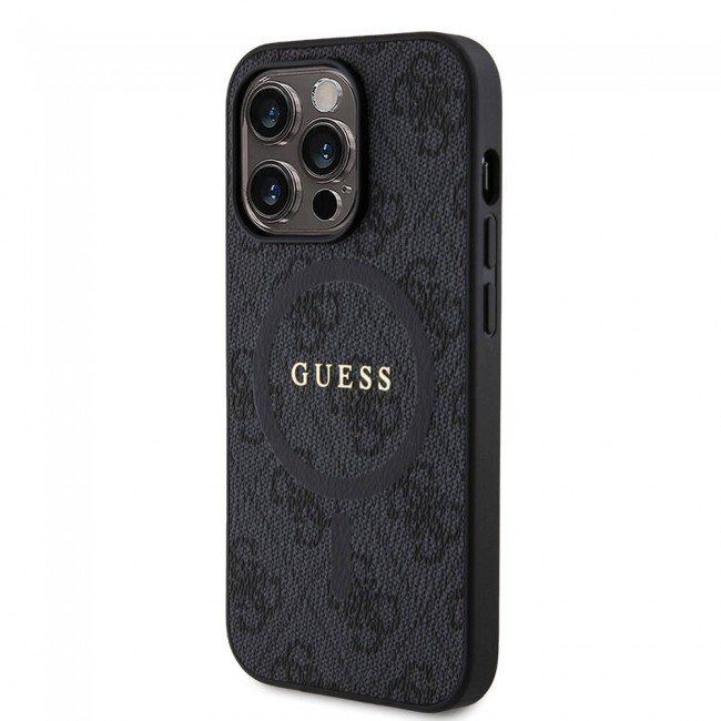 Apple iPhone 14 Pro Kılıf Guess Orjinal Lisanslı Magsafe Şarj Özellikli 4G Desenli Yazı Logolu Kapak Apple iPhone 14 Pro Kılıf Guess Orjinal Lisanslı Magsafe Şarj Özellikli 4G Desenli Yazı Logolu Kapak