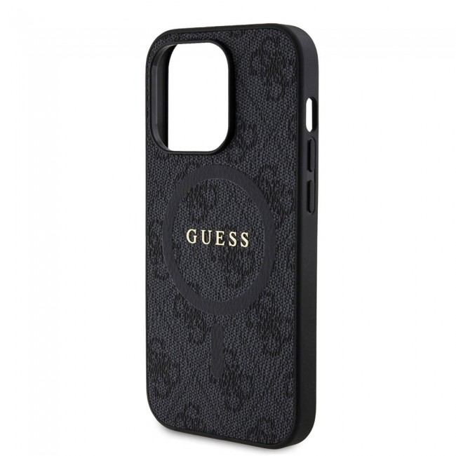 Apple iPhone 14 Pro Kılıf Guess Orjinal Lisanslı Magsafe Şarj Özellikli 4G Desenli Yazı Logolu Kapak Apple iPhone 14 Pro Kılıf Guess Orjinal Lisanslı Magsafe Şarj Özellikli 4G Desenli Yazı Logolu Kapak