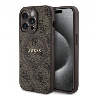 Apple iPhone 14 Pro Kılıf Guess Orjinal Lisanslı Magsafe Şarj Özellikli 4G Desenli Yazı Logolu Kapak Apple iPhone 14 Pro Kılıf Guess Orjinal Lisanslı Magsafe Şarj Özellikli 4G Desenli Yazı Logolu Kapak