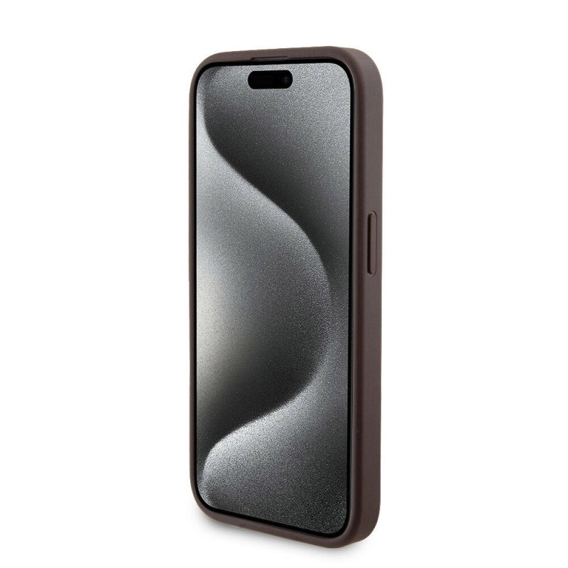 Bal-z Apple iPhone 14 Pro Kılıf Guess Orjinal Lisanslı M-safe Şarj Özellikli Yazı Logolu 4G Desenli Kapak + Powerbank 5000mAh 2in1 Set