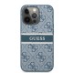 Apple iPhone 14 Pro Kılıf GUESS PU Deri Çizgili Logo Dizaynlı Kapak Apple iPhone 14 Pro Kılıf GUESS PU Deri Çizgili Logo Dizaynlı Kapak