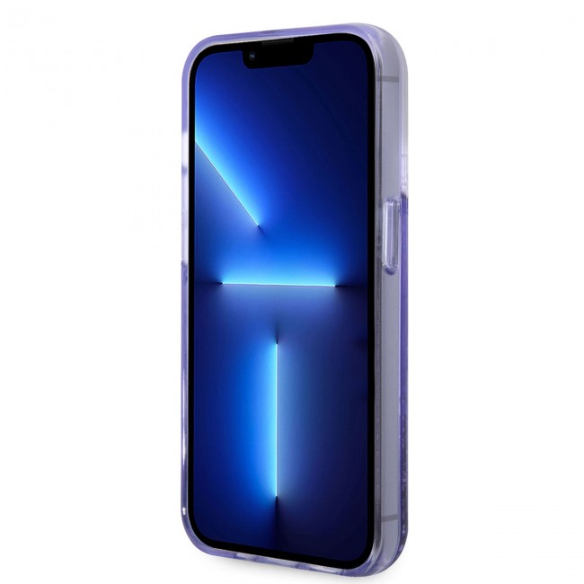 Apple iPhone 14 Pro Kılıf GUESS Transparan Sıvılı Simli Dizayn Kapak Apple iPhone 14 Pro Kılıf GUESS Transparan Sıvılı Simli Dizayn Kapak