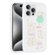 Apple iPhone 14 Pro Kılıf Kabartma Figürlü Parlak Zore Toys Silikon Kapak Apple iPhone 14 Pro Kılıf Kabartma Figürlü Parlak Zore Toys Silikon Kapak