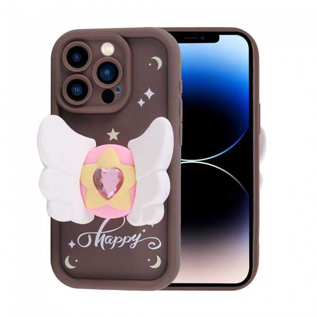 Apple iPhone 14 Pro Kılıf Kamera Korumalı Figür Tasarımlı Zore Kapya Kapak Apple iPhone 14 Pro Kılıf Kamera Korumalı Figür Tasarımlı Zore Kapya Kapak