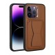 Apple iPhone 14 Pro Kılıf Kartlıklı Standlı Pu Deri Zore Memo Kapak Apple iPhone 14 Pro Kılıf Kartlıklı Standlı Pu Deri Zore Memo Kapak