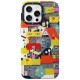 Apple iPhone 14 Pro Kılıf Magsafe Şarj Özellikli Bee Brown Tasarımlı Youngkit Colorful Life Serisi Kapak Apple iPhone 14 Pro Kılıf Magsafe Şarj Özellikli Bee Brown Tasarımlı Youngkit Colorful Life Serisi Kapak