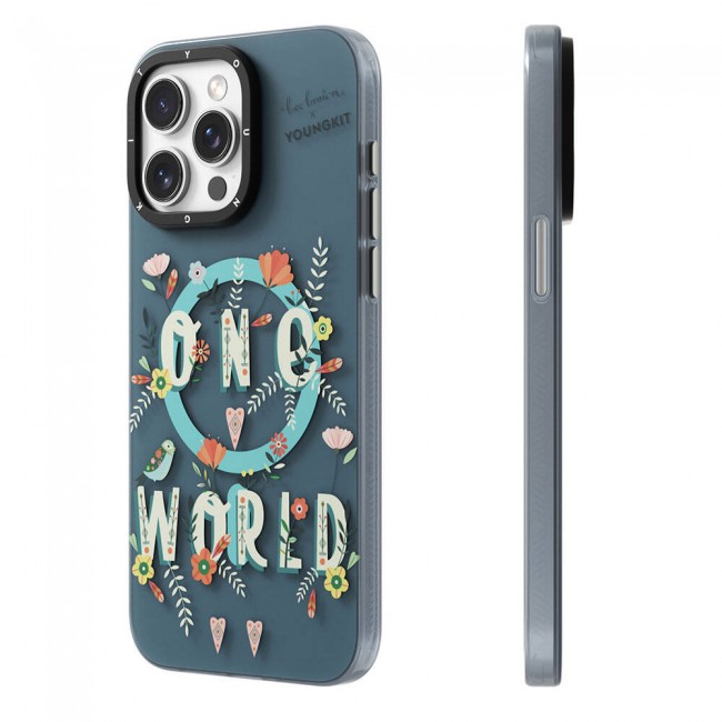 Apple iPhone 14 Pro Kılıf Magsafe Şarj Özellikli Bee Brown Tasarımlı Youngkit Colorful Life Serisi Kapak Apple iPhone 14 Pro Kılıf Magsafe Şarj Özellikli Bee Brown Tasarımlı Youngkit Colorful Life Serisi Kapak