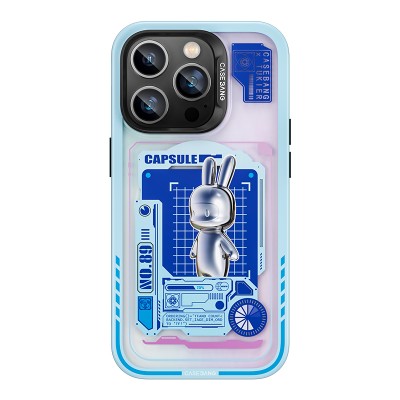 Bal-z Apple iPhone 14 Pro Kılıf M-safe Şarj Özellikli Benks Casebang Rabbit Kapak