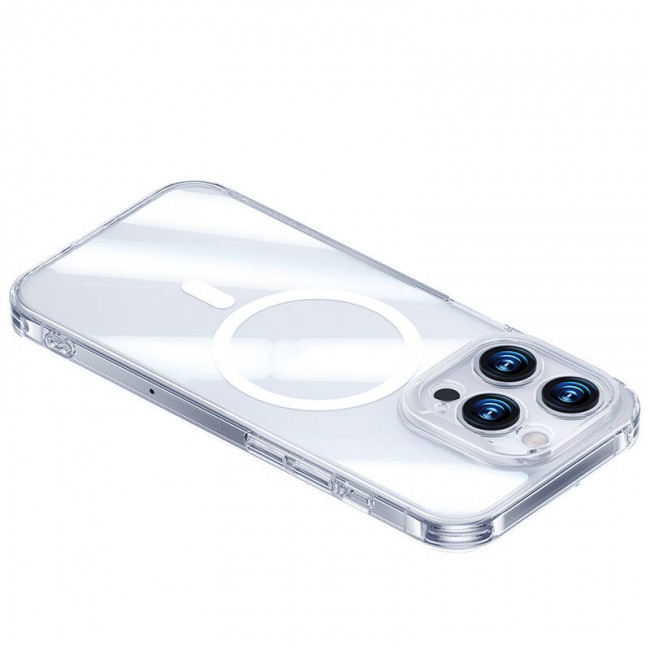 Apple iPhone 14 Pro Kılıf Magsafe Şarj Özellikli Benks Magnetic Shiny Glass Serisi Kapak Apple iPhone 14 Pro Kılıf Magsafe Şarj Özellikli Benks Magnetic Shiny Glass Serisi Kapak