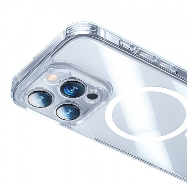 Apple iPhone 14 Pro Kılıf Magsafe Şarj Özellikli Benks Magnetic Shiny Glass Serisi Kapak Apple iPhone 14 Pro Kılıf Magsafe Şarj Özellikli Benks Magnetic Shiny Glass Serisi Kapak