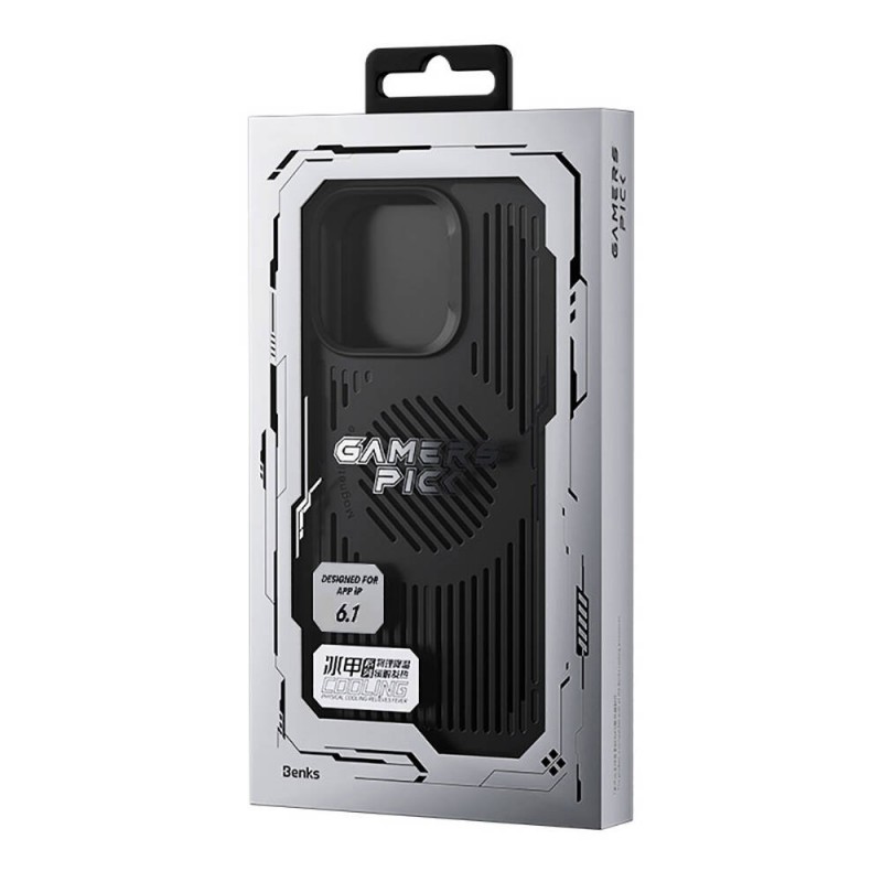 Bal-z Apple iPhone 14 Pro Kılıf M-safe Şarj Özellikli Düşme Dirençli Soğutucu Benks Biliz Kapak