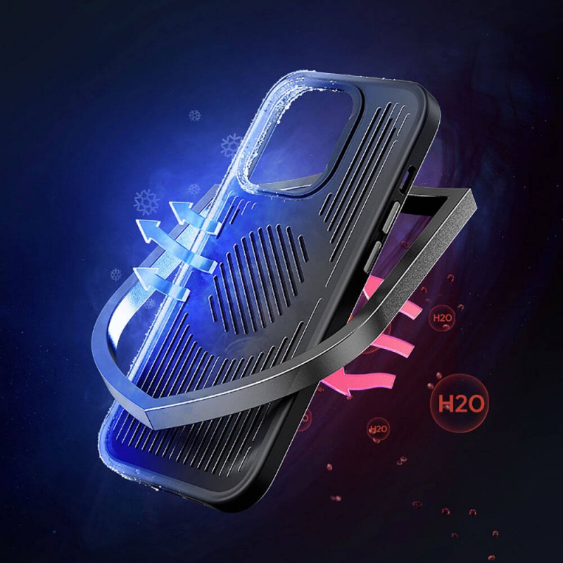 Bal-z Apple iPhone 14 Pro Kılıf M-safe Şarj Özellikli Düşme Dirençli Soğutucu Benks Biliz Kapak