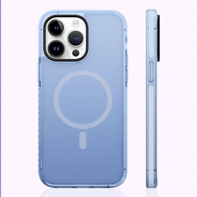 Bal-z Apple iPhone 14 Pro Kılıf M-safe Şarj Özellikli Mat Arka Yüzey Benks Drop Resistance Kapak