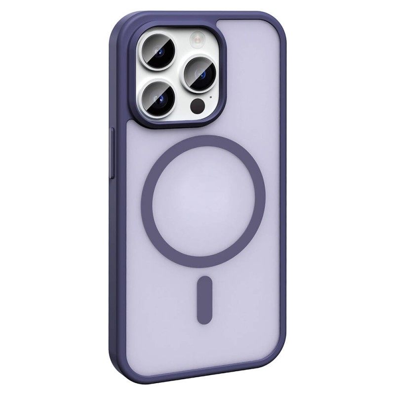 Bal-z Apple iPhone 14 Pro Kılıf M-safe Şarj Özellikli Mat Arka Yüzey  Sio Kapak