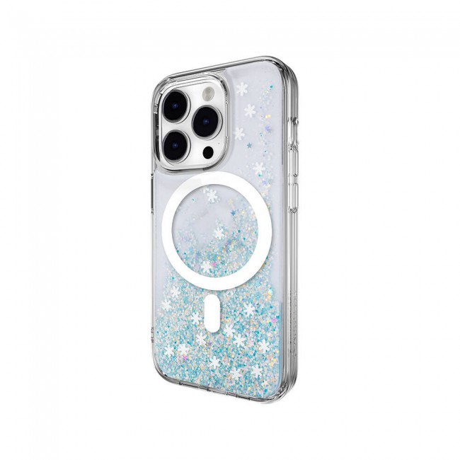 Apple iPhone 14 Pro Kılıf Magsafe Şarj Özellikli Parlayan Simli Şeffaf Lisanslı Switcheasy Starfield-M Kapak Apple iPhone 14 Pro Kılıf Magsafe Şarj Özellikli Parlayan Simli Şeffaf Lisanslı Switcheasy Starfield-M Kapak