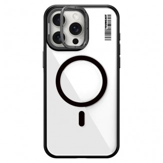 Apple iPhone 14 Pro Kılıf M-safe Şarj Özellikli Sararma Önleyici Youngkit Crystal Grid Kapak Apple iPhone 14 Pro Kılıf M-safe Şarj Özellikli Sararma Önleyici Youngkit Crystal Grid Kapak