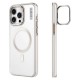 Apple iPhone 14 Pro Kılıf Magsafe Şarj Özellikli Sararma Önleyici Youngkit Crystal Grid Kapak Apple iPhone 14 Pro Kılıf Magsafe Şarj Özellikli Sararma Önleyici Youngkit Crystal Grid Kapak