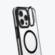 Apple iPhone 14 Pro Kılıf Magsafe Şarj Özellikli Sararma Önleyici Youngkit Crystal Grid Kapak Apple iPhone 14 Pro Kılıf Magsafe Şarj Özellikli Sararma Önleyici Youngkit Crystal Grid Kapak