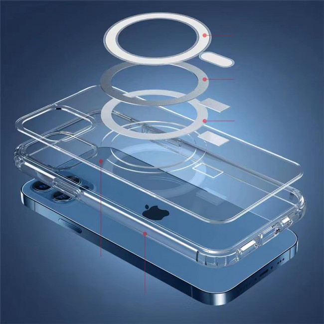Apple iPhone 14 Pro Kılıf Magsafe Şarj Özellikli Şeffaf Sert PC Zore Embos Kapak Apple iPhone 14 Pro Kılıf Magsafe Şarj Özellikli Şeffaf Sert PC Zore Embos Kapak