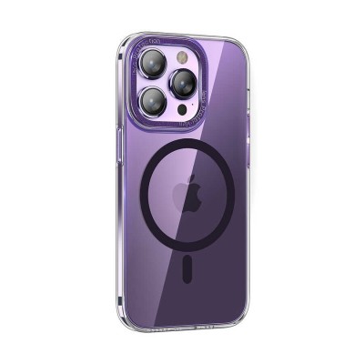 Bal-z Apple iPhone 14 Pro Kılıf M-safe Şarj Özellikli Sert PC  Fuya Kapak