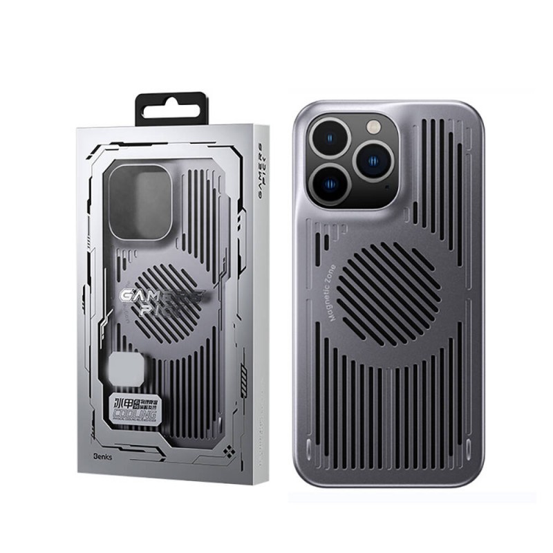 Bal-z Apple iPhone 14 Pro Kılıf M-safe Şarj Özellikli Soğutucu Benks Biliz Kapak