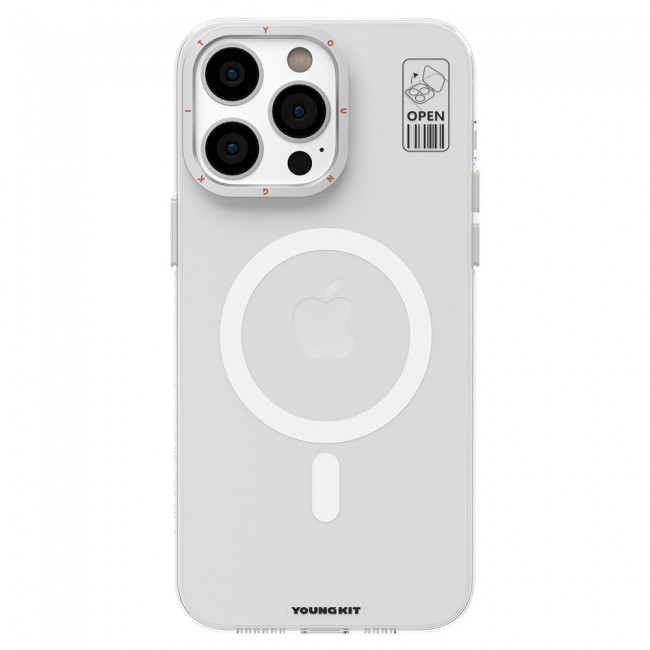 Apple iPhone 14 Pro Kılıf Magsafe Şarj Özellikli Standlı YoungKit Hermit Bracket Serisi Kapak Apple iPhone 14 Pro Kılıf Magsafe Şarj Özellikli Standlı YoungKit Hermit Bracket Serisi Kapak