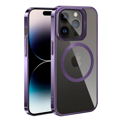 Bal-z Apple iPhone 14 Pro Kılıf M-safe Şarj Özellikli Standlı  Klon Kapak