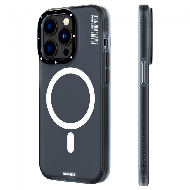 Apple iPhone 14 Pro Kılıf Magsafe Şarj Özellikli Youngkit Colored Sand Serisi Kapak Apple iPhone 14 Pro Kılıf Magsafe Şarj Özellikli Youngkit Colored Sand Serisi Kapak
